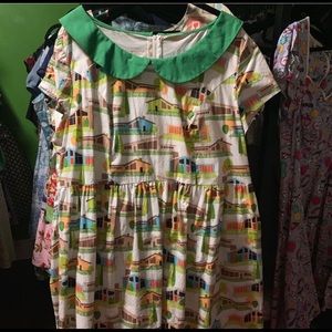 Modcloth style Peter Pan dress 3x